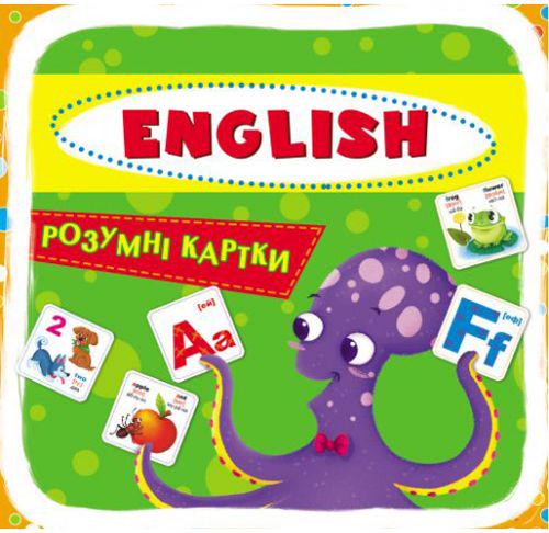 Умные карточки "English" 30 шт. (140095)