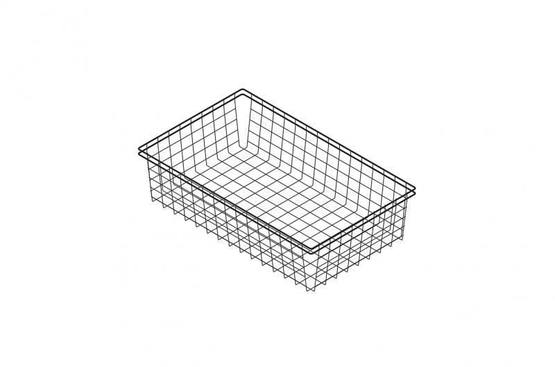 Корзина для белья Rejs Variant Multi без напрявляющих 700х480 мм Черный матовый (WE29.0638.01.061 (011829)