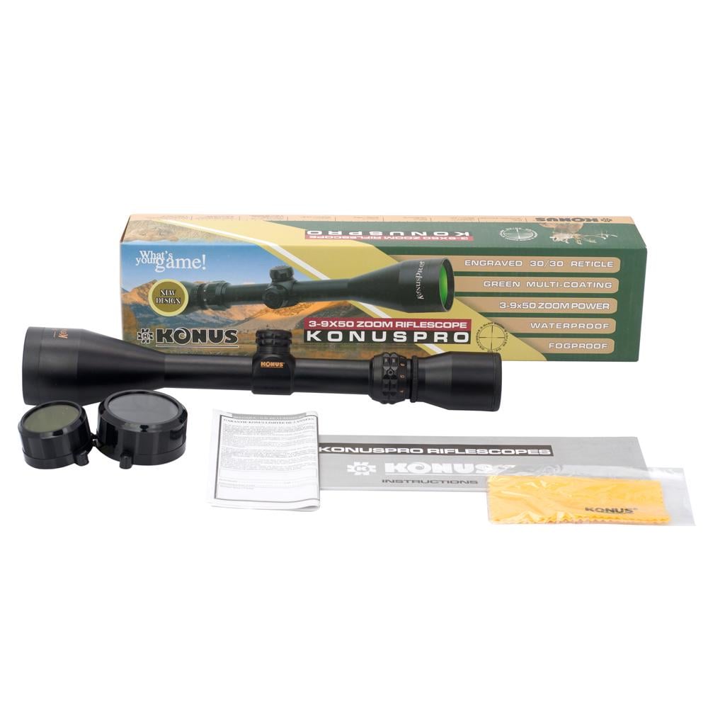 Прицел оптический Konus PRO 3-9x50 30/30 (db7265) - фото 3