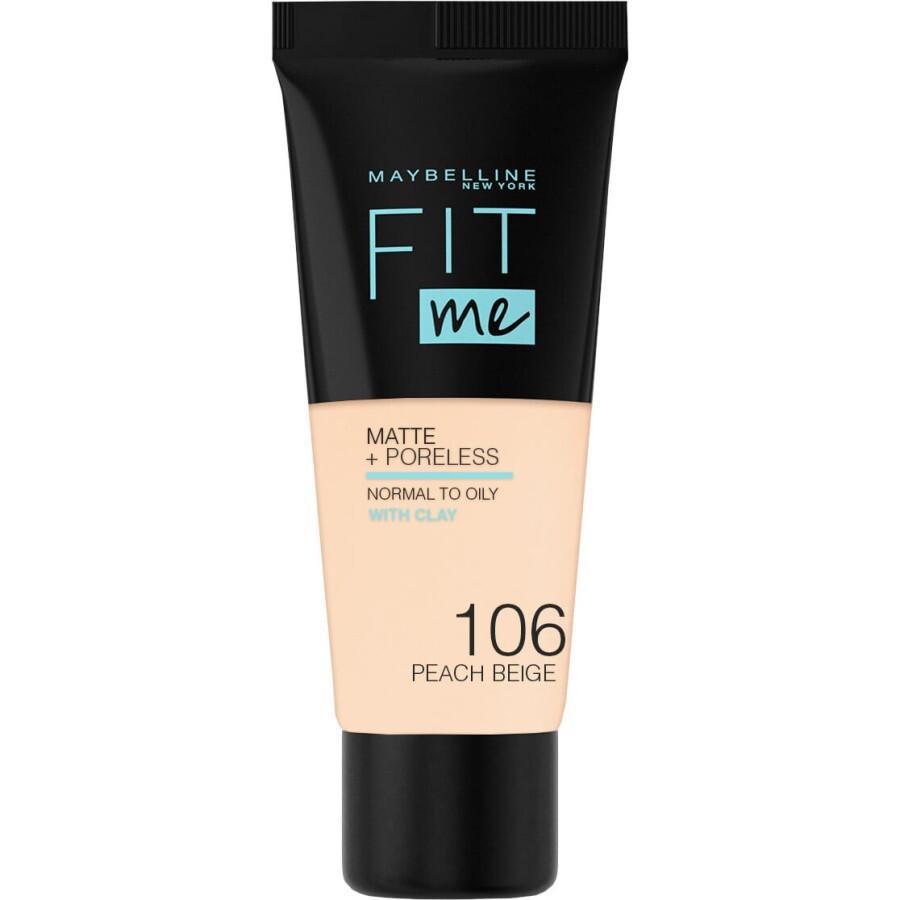 Тональний крем Maybelline Fit Me Matte 106 (3600531550950)