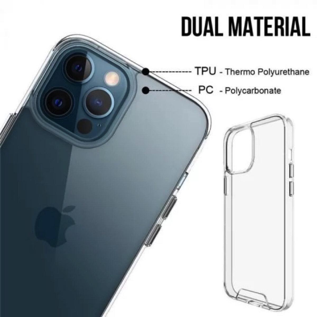 Протиударний чохол Space для Apple iPhone 15 Transparent - фото 3