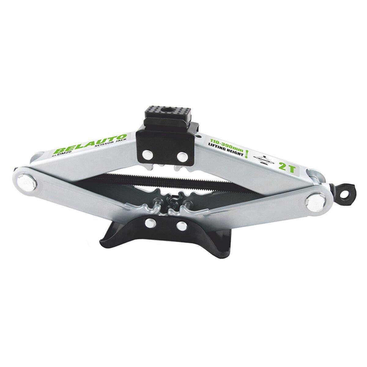 Домкрат ромбовый резиновая подушка 120-413 мм 2 т (DM20)