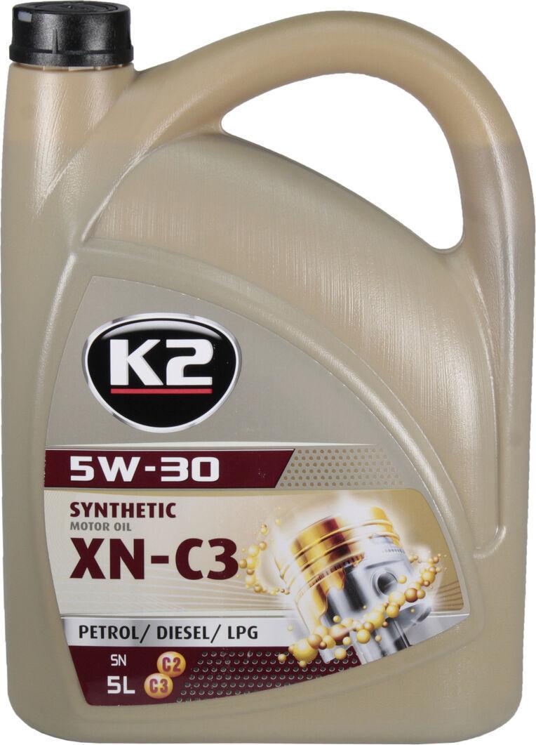 Моторне мастило K2 Sn Xn-c3 O1515e бензин/дизель 5W-30 5 л (1401304)