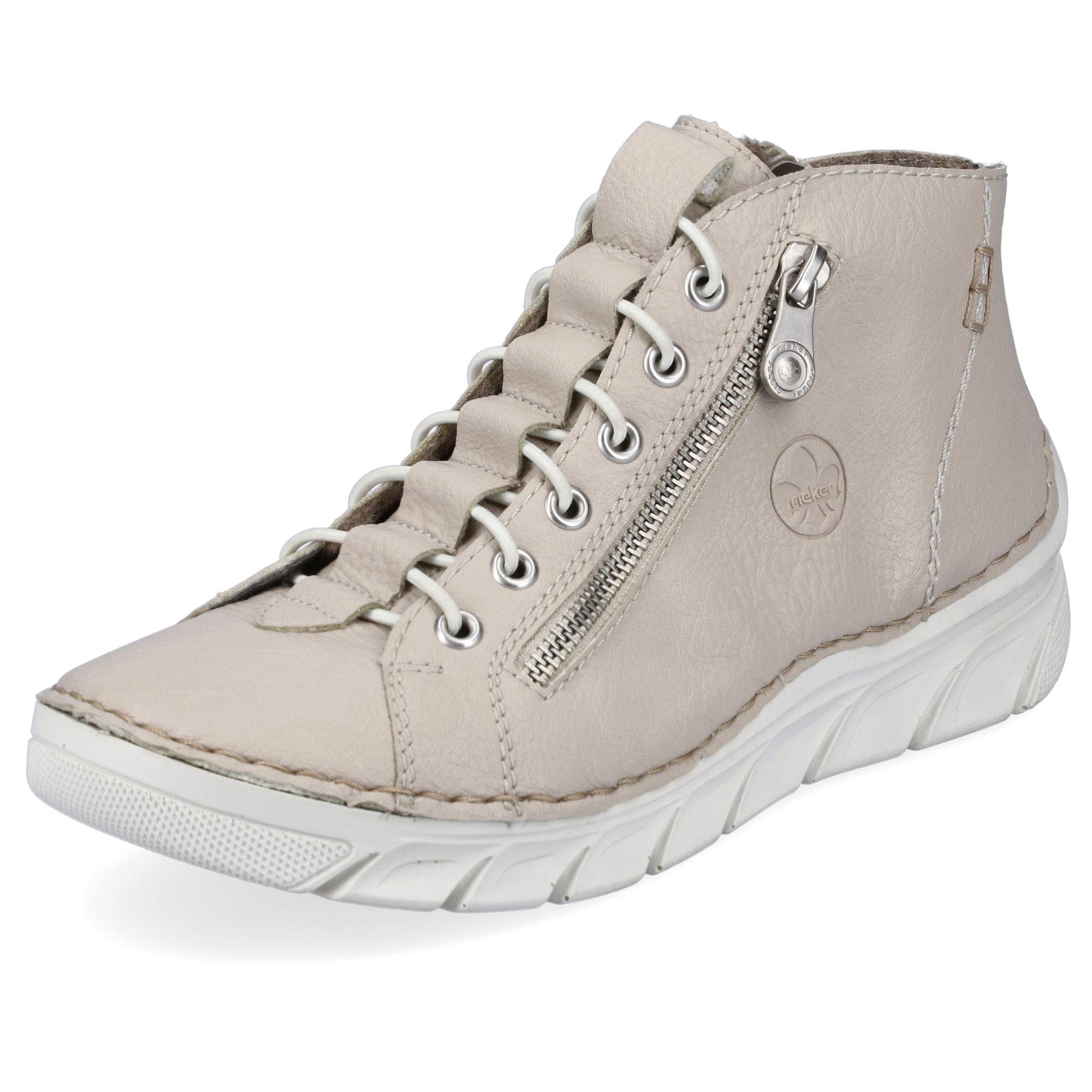 Черевики жіночі осінні Rieker р. 39 Бежевий (056355-39) - фото 3 Черевики жіночі осінні Rieker р. 39 Бежевий (056355-39) - фото 3