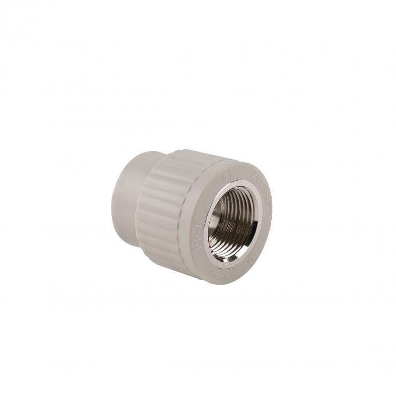 Муфта Thermo Alliance PPR ВР 25 мм х 3/4" (DSB2045) Муфта Thermo Alliance PPR ВР 25 мм х 3/4" (DSB2045)