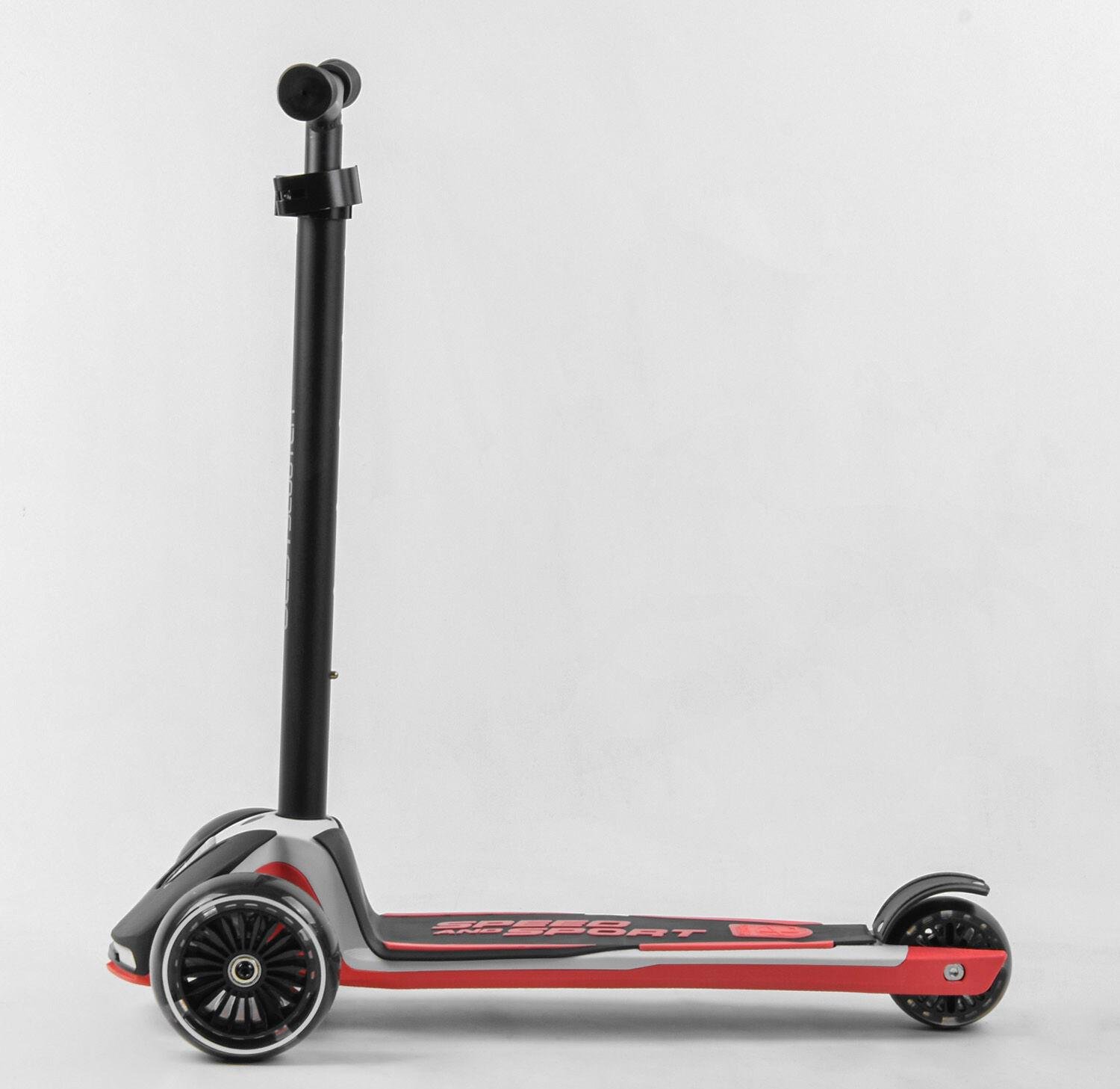 Самокат детский Best Scooter HW-00505 MAXI с подсветкой колес Красный (HW-00505) Самокат детский Best Scooter HW-00505 MAXI с подсветкой колес Красный (HW-00505)