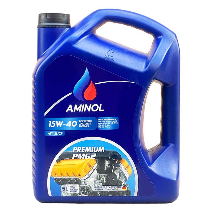 Моторна олива автомобільна Aminol Premium PMG2 15W40 5 л (17878557) - фото 1 Моторна олива автомобільна Aminol Premium PMG2 15W40 5 л (17878557) - фото 1