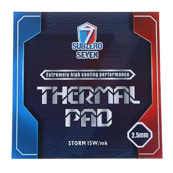 Термопрокладка SubZero Seven Storm 15 W/mK 100x100x2,5 мм (2482015896)