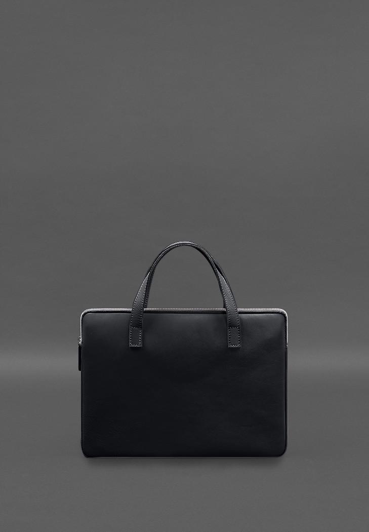 Чехол кожаный с ручками для ноутбука 13" Черный (A-028251) - фото 2 Чехол кожаный с ручками для ноутбука 13" Черный (A-028251) - фото 2
