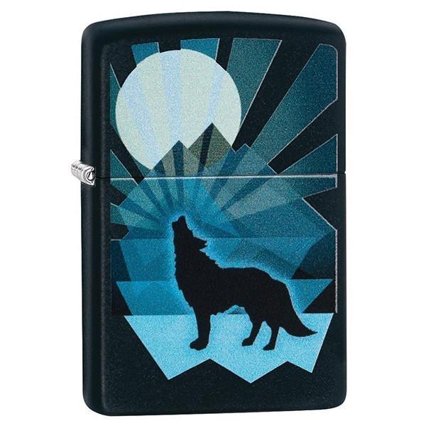 Зажигалка ZIPPO Wolf and Moon Design 29864