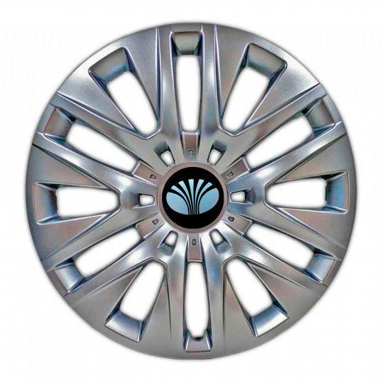 Автомобильные колпаки SKS 429 R16 с логотипом Daewoo 4 шт. Серебристый