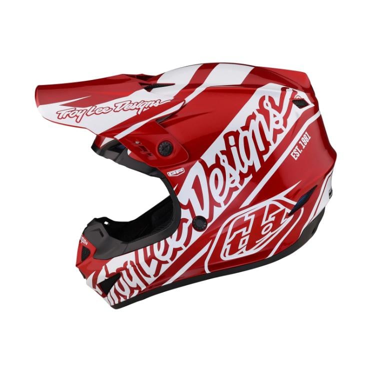 Мотошлем TLD GP HELMET SLICE XL Red/White