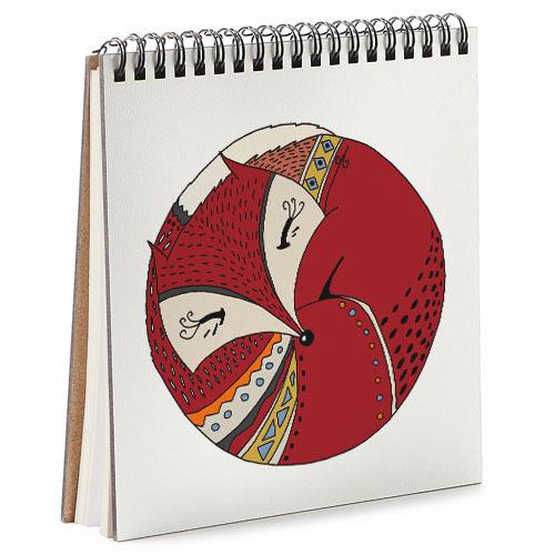 Скетчбук Лисичка 16,7x18 см (BDK_17A007) Скетчбук Лисичка 16,7x18 см (BDK_17A007)