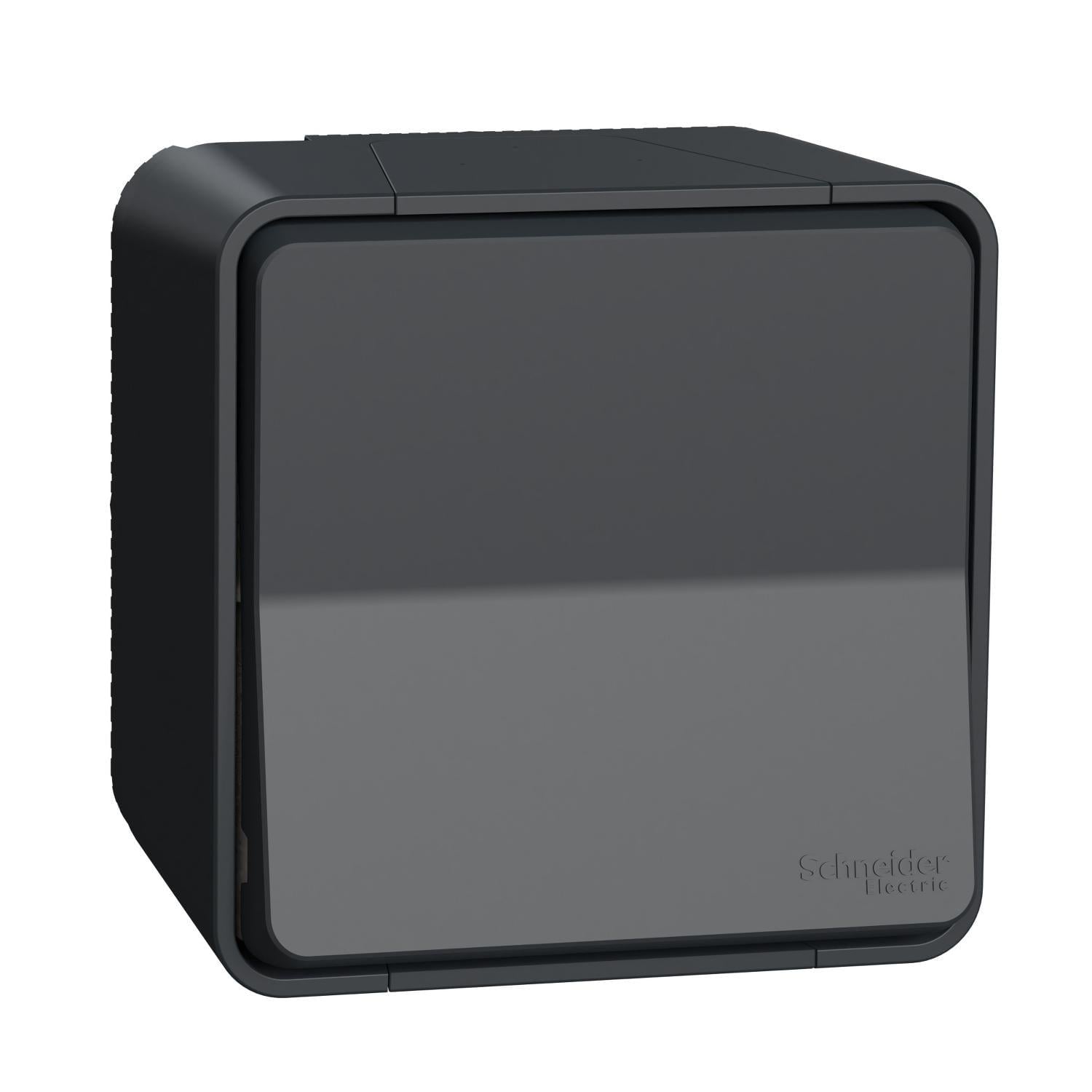 Переключатель перекрестный Schneider Electric Mureva Styl IP55 Черный (MUR35023)