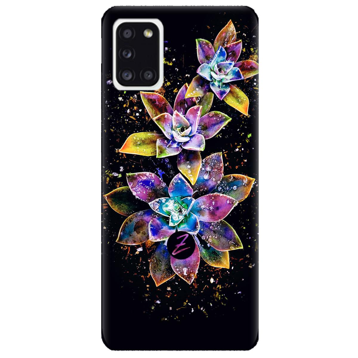 Силіконовий чохол Zorrov для Samsung Galaxy A31 - Magical flowers (14110040101088784)