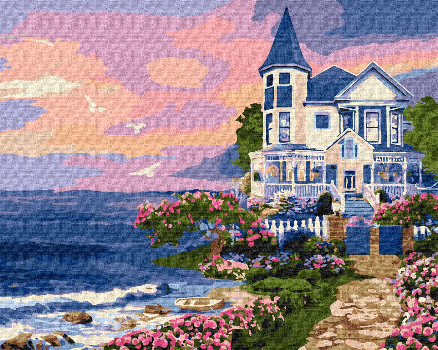 Картина по номерам Идейка Сказка у моря 40x50 см (KH2772)