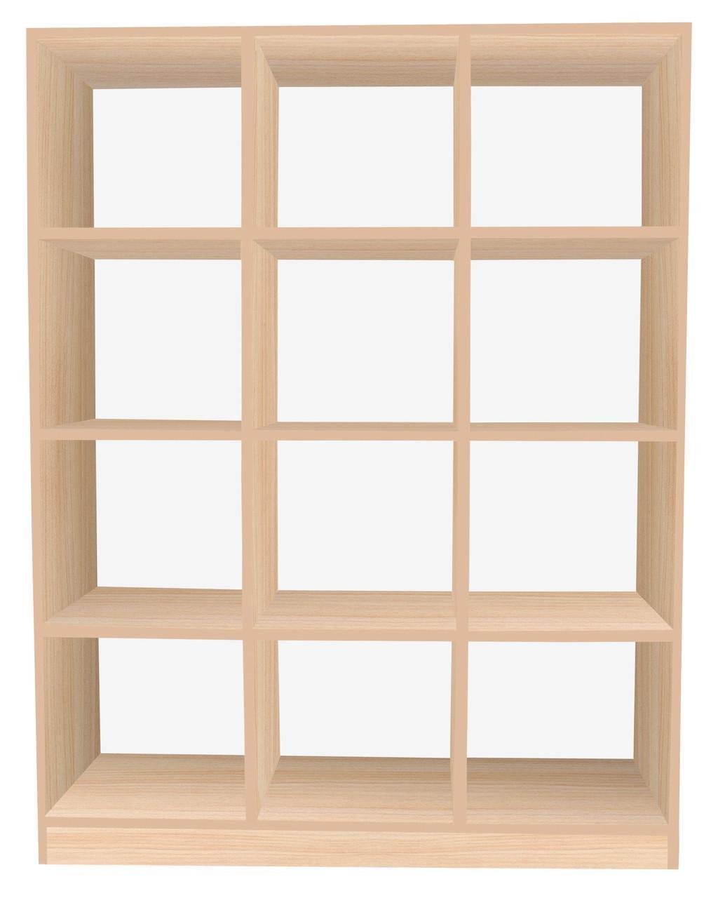 Стелаж Макси-МЕбель Дуб молочный (8937)