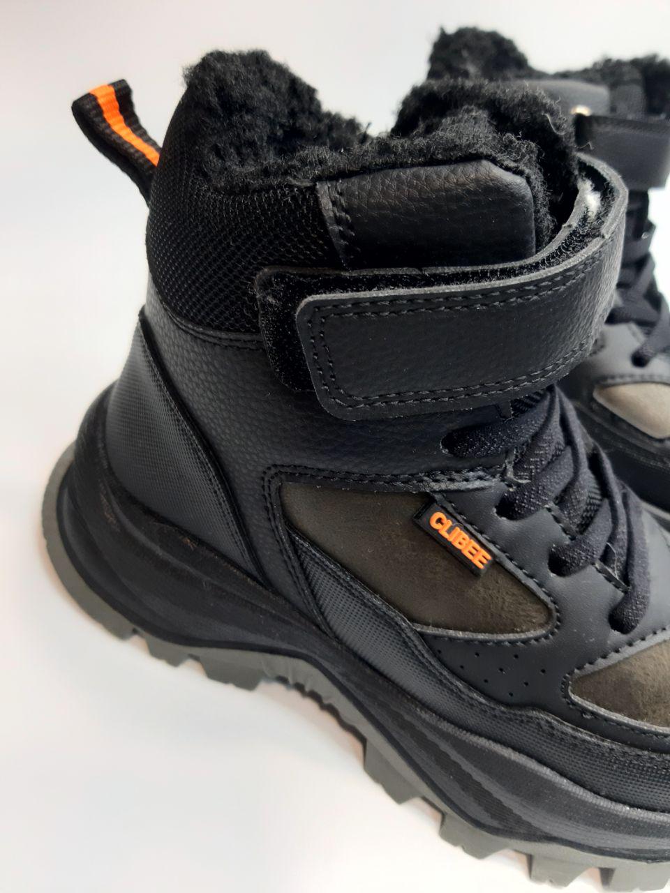 Ботинки зимние Clibee для мальчика р. 37 24,6 см Хаки (620-3) - фото 3 Ботинки зимние Clibee для мальчика р. 37 24,6 см Хаки (620-3) - фото 3