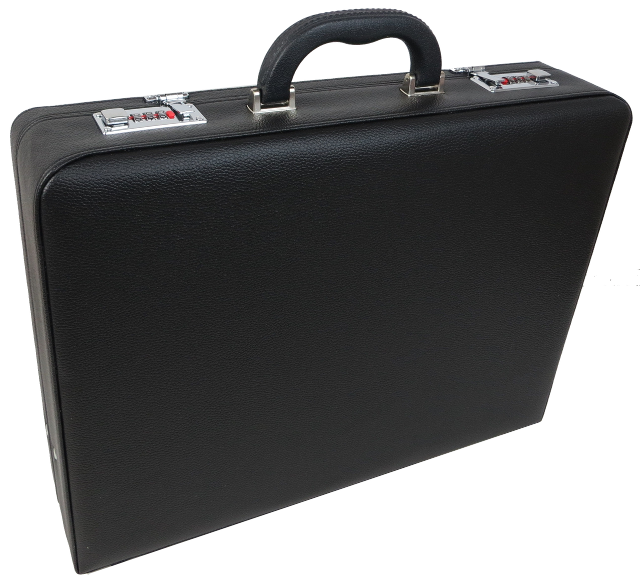 Дипломат элегантный бизнес с экокожи Portfolio Черный