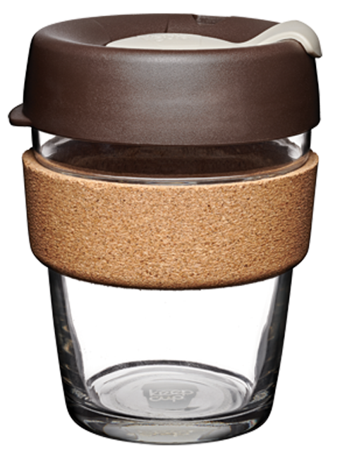 Чашка KeepCup Brew Cork Almond 340 мл Коричневый
