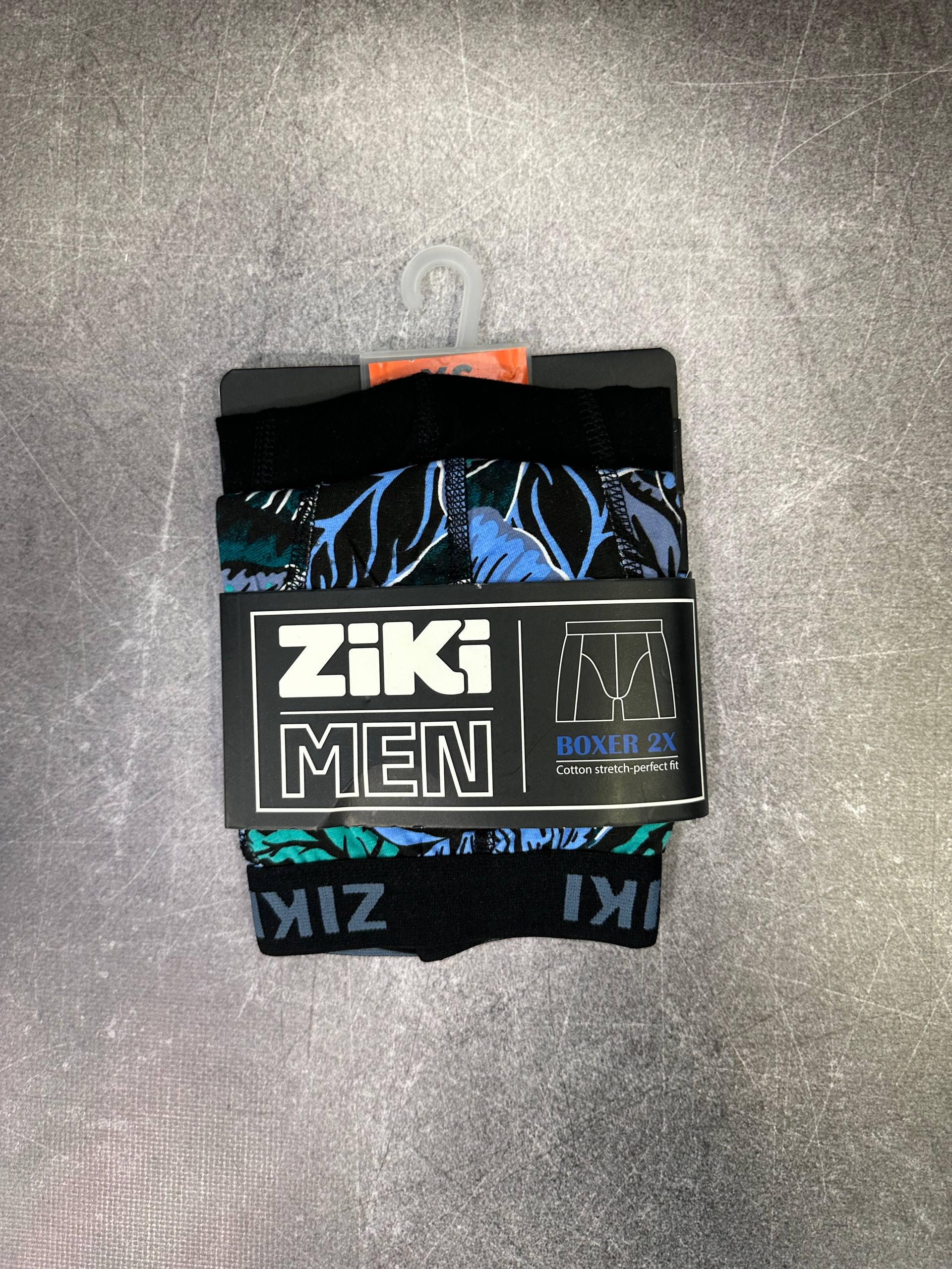 Трусы-боксеры Ziki 2 шт. XS 12/14р. 152 см Синий/Черный