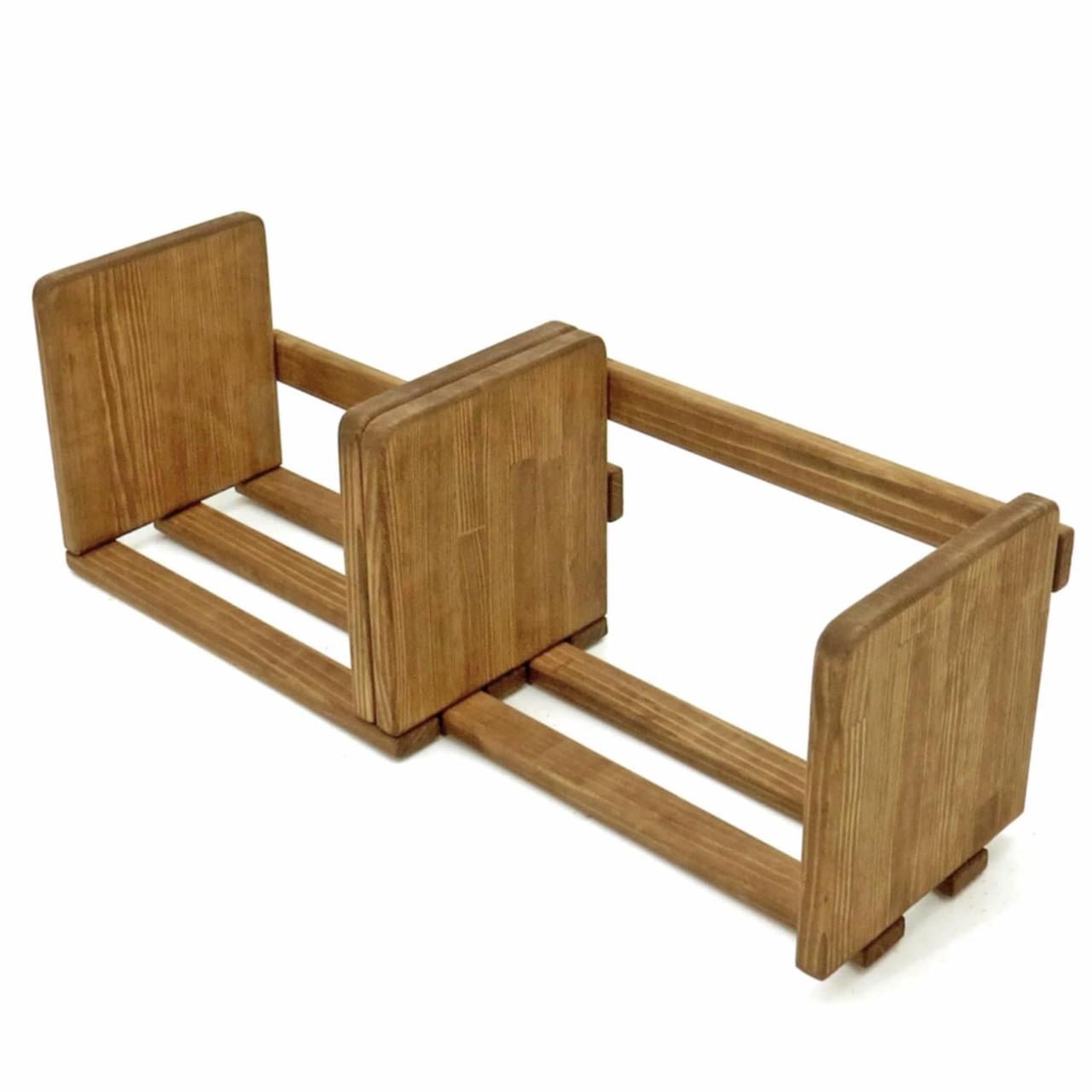 Полка книжная настольная из дерева Девин Сиена (КПА-014105)