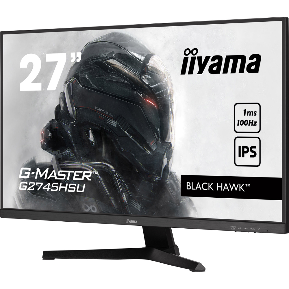 ᐉ Монитор игровой IPS Iiyama G2745HSU-B1 безрамочный экран 27" Черный ...