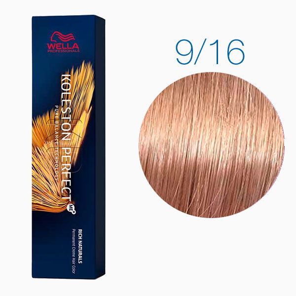 Краска для волос Wella Professionals Koleston Perfect ME+Rich Naturals 9/16 Lichtblond Asch-violett 60 мл - фото 2