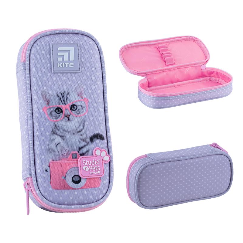 Пенал школьный KITE Studio Pets SP24-662 (67054)