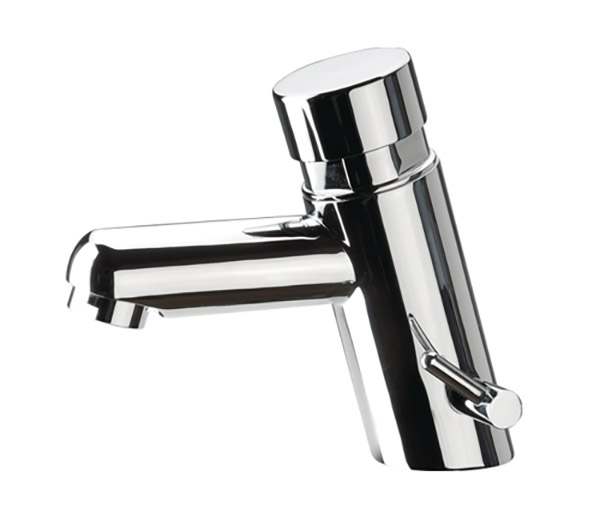 Смеситель пневматический Remer нажимной для раковины 6-8 секунд (TE18M)