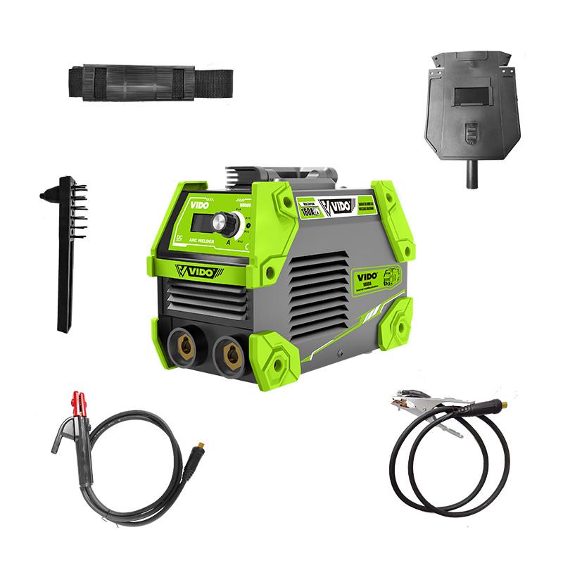 Інвертор зварювальний Vido WD060122016 160 А 1.6-3.2 мм (27648839) - фото 2 Інвертор зварювальний Vido WD060122016 160 А 1.6-3.2 мм (27648839) - фото 2