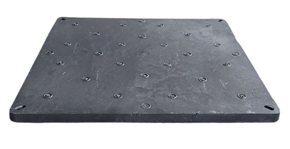 Крышка люка канализационного Войс А15 600х600 мм 4 т Черный (voys61) - фото 4