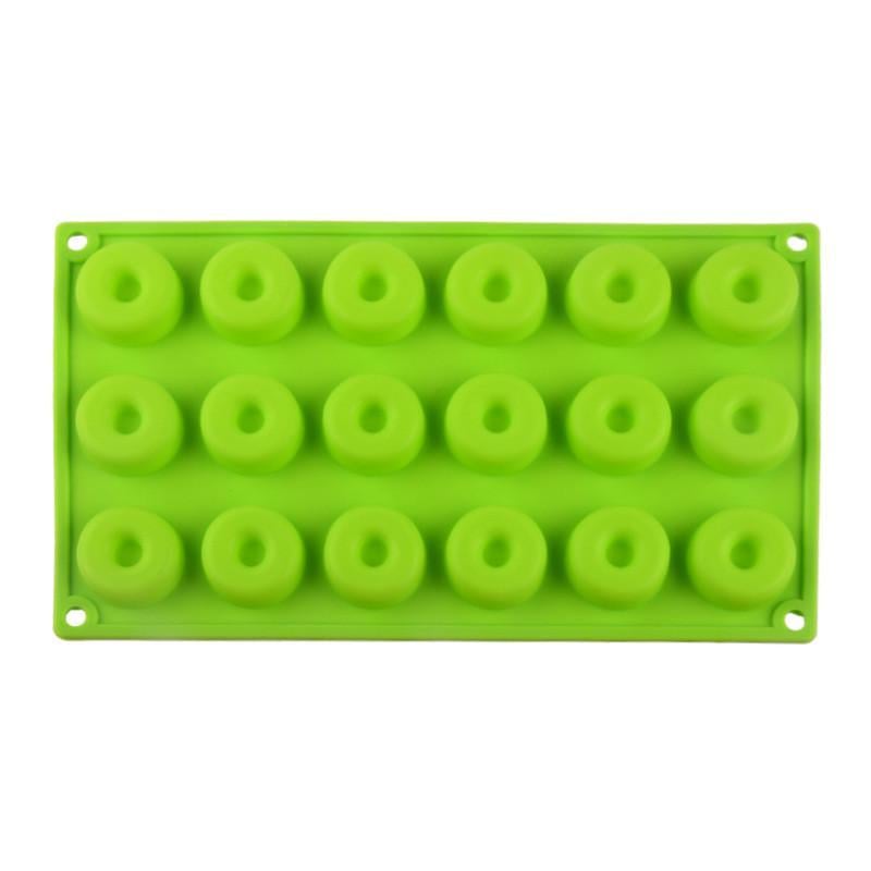 Форма силиконовая 18 яч. 29х17х1,2 см Ø 3,9 см 1 шт. Салатовый (ХК1829ф11) Форма силиконовая 18 яч. 29х17х1,2 см Ø 3,9 см 1 шт. Салатовый (ХК1829ф11)