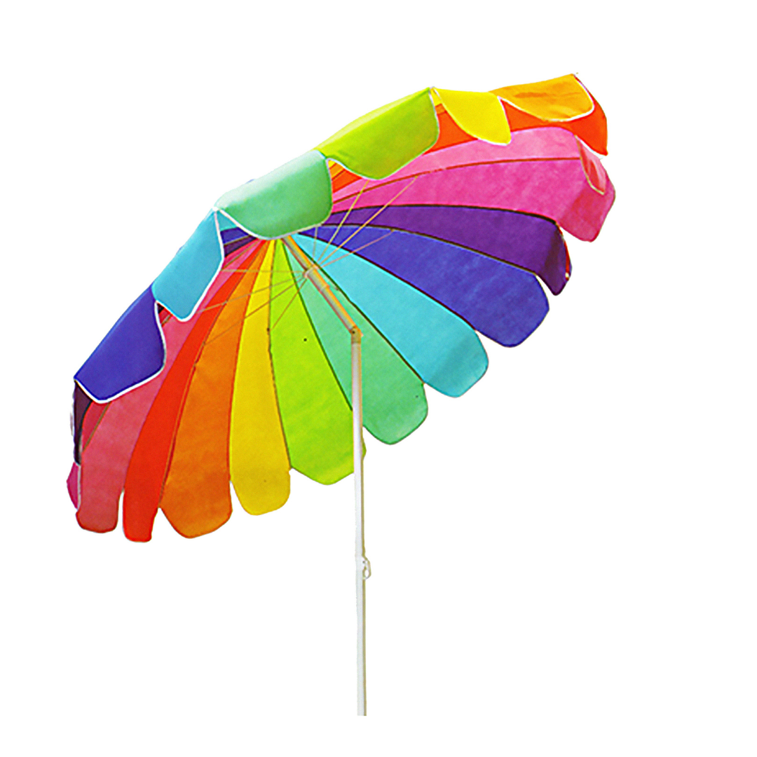 Зонт садовый Jumi Garden 220 см Разноцветный (3260)