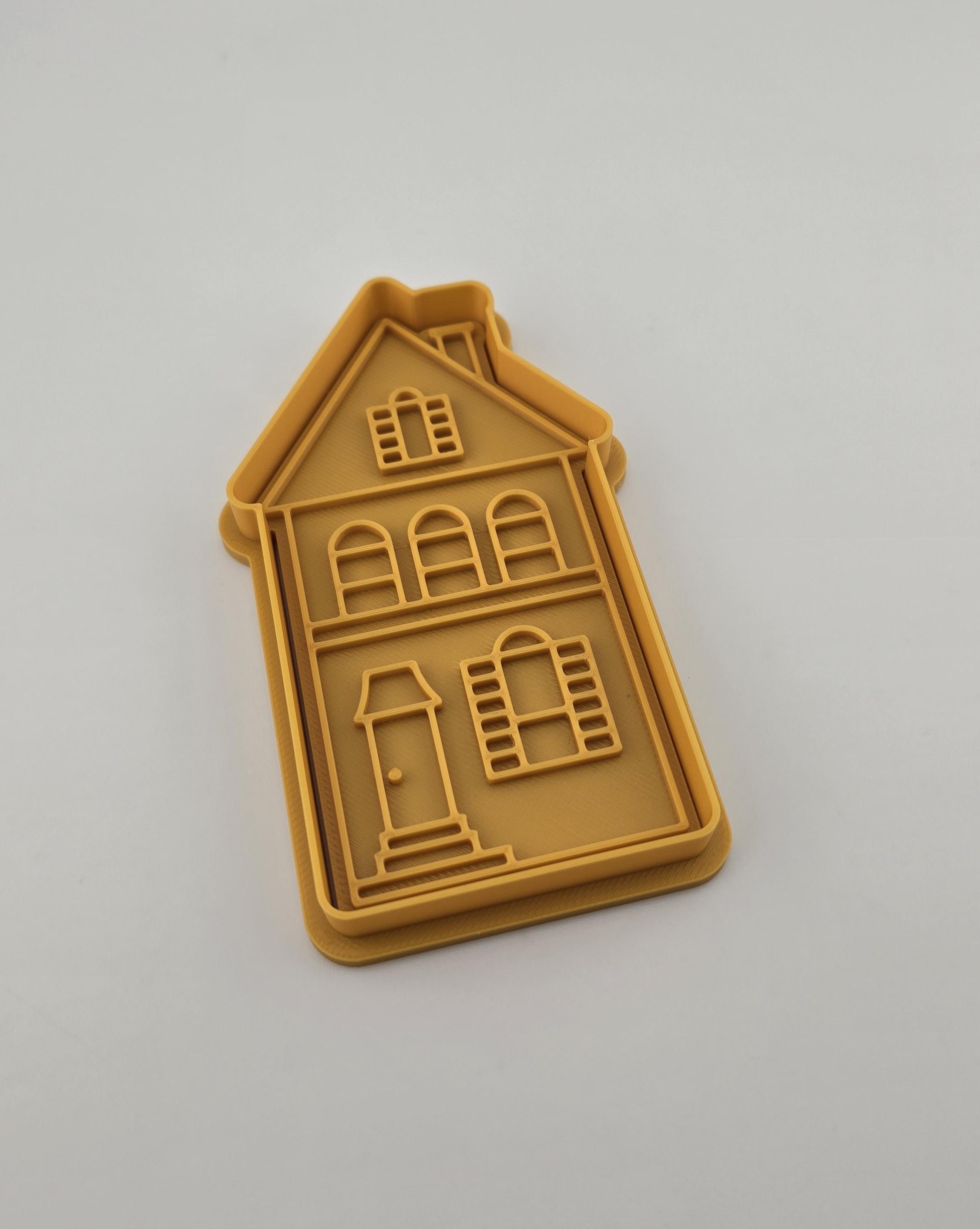 Формочка для печива Пряниковий будиночок (0346) Формочка для печива Пряниковий будиночок (0346)