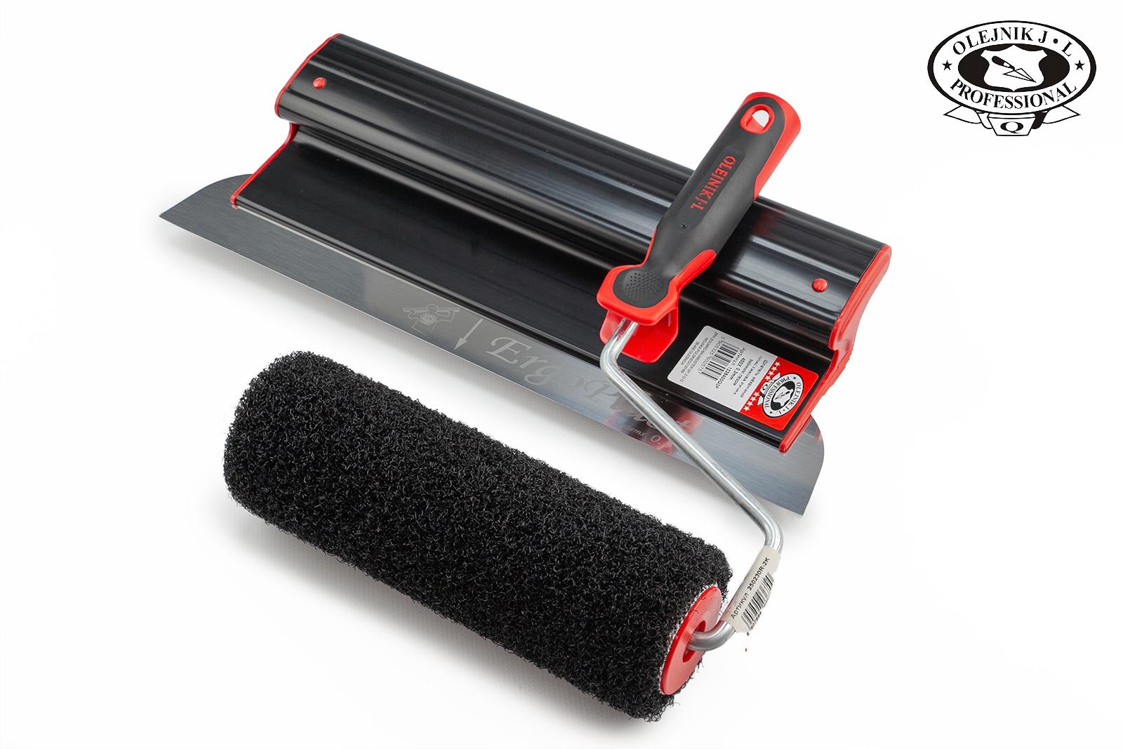 Шпатель Olejnik Ergoplast 40 см лезвие 0,5 мм с валиком 23 см (NAB400P-1) - фото 3 Шпатель Olejnik Ergoplast 40 см лезвие 0,5 мм с валиком 23 см (NAB400P-1) - фото 3