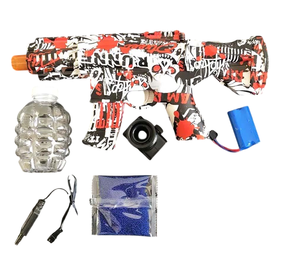 Автомат игрушечный на орбизах M416 1500 шариков Красный