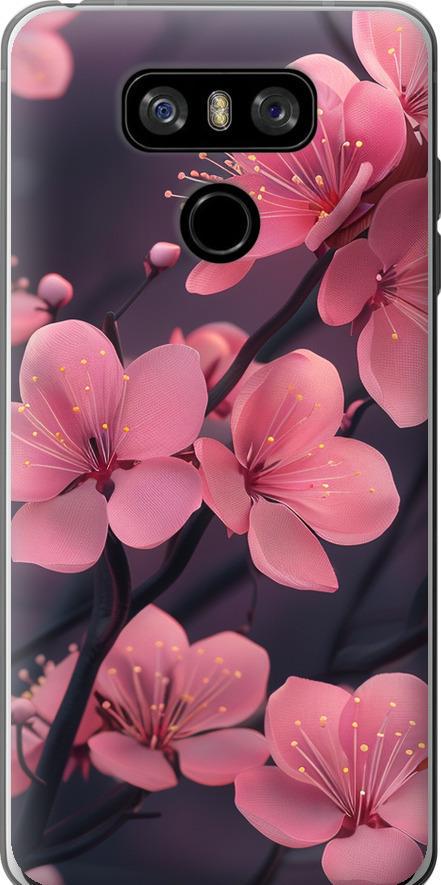 Чехол на LG G6 Пурпурная сакура (6075u-836-42517)