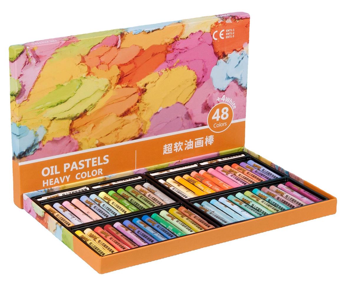 Пастель художественная масляная Paintyou Morandi 48 цв. для рисования и живописи (MK3302-48)