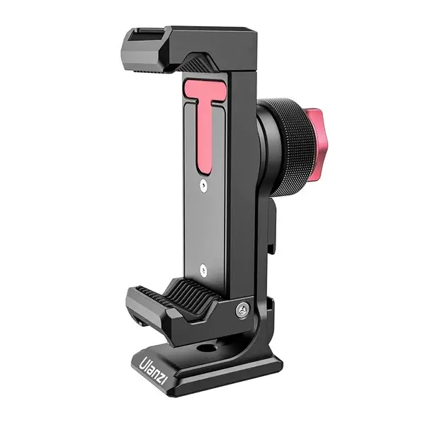 Тримач для телефону Ulanzi ST-27 Metal Phone Tripod Mount Clip Black (28664)