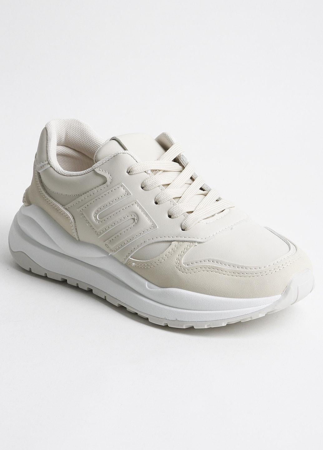 Кроссовки женские р. 38 Бежевый (340595_38)