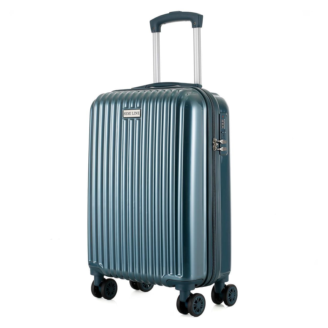 Чемодан SEMI LINE 20" S Blue (T5955-1)