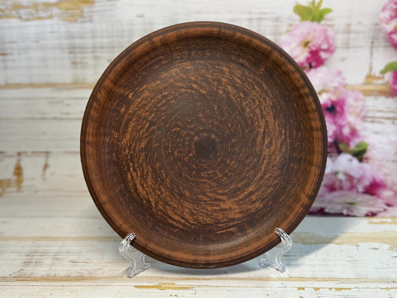 Тарелка глиняная 21 см (2437052067)