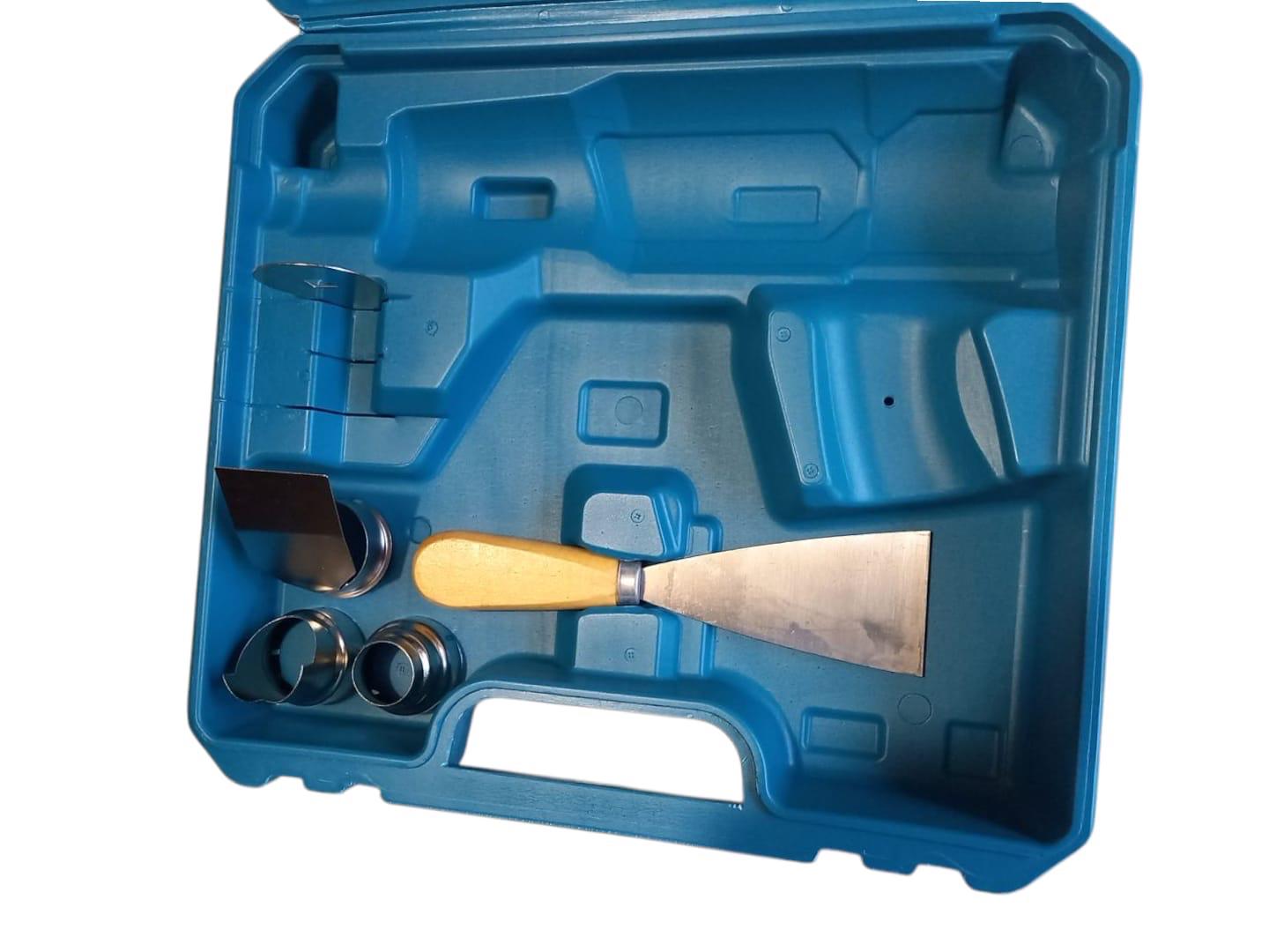 Фен будівельний KRAISSMANN 2002 HLP 3C у кейсі (26238335) - фото 4