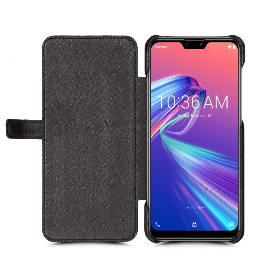 Чехол книжка Stenk Premium для ASUS ZenFone Max Pro M2 Черный (62559)