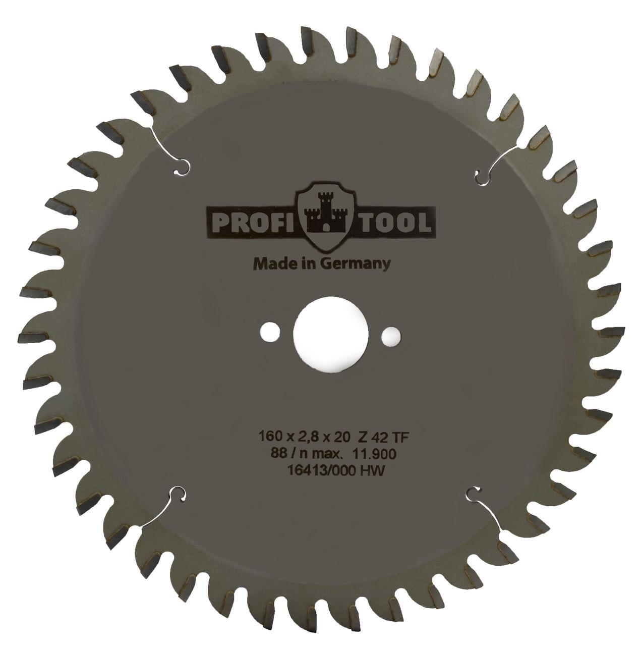 Диск пиляльний PROFITOOL Z 42 TF 160х2,8х2,2х20 мм (2116015)