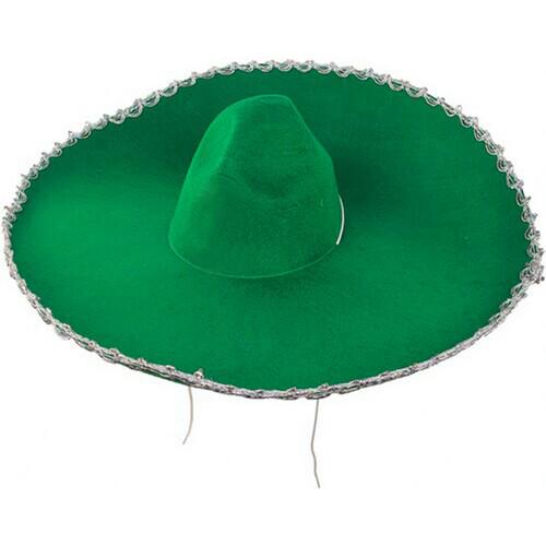 Сомбреро Мексиканець SETA Decor 19-271GR-SL