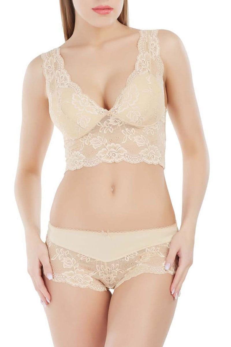 Трусики-шортики Marc&Andre р. 2/S Телесный (53034)