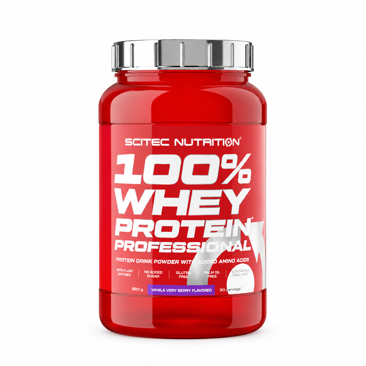 Сывороточный протеин Scitec 100% Whey Protein Professional 920 г Ваниль/Ягоды (ST-02177) Сывороточный протеин Scitec 100% Whey Protein Professional 920 г Ваниль/Ягоды (ST-02177)