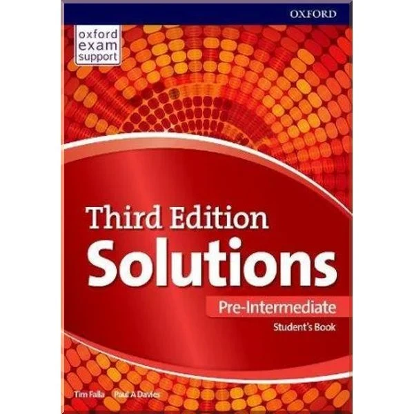 Підручник Solutions Third Edition Pre-Intermediate Student's Book with Online Practice - фото 1 Підручник Solutions Third Edition Pre-Intermediate Student's Book with Online Practice - фото 1